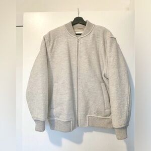 Aritzia Grey Wool Stable Jacket Bomber Jacket BNWT
